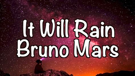 it will rain lyrics spanish.